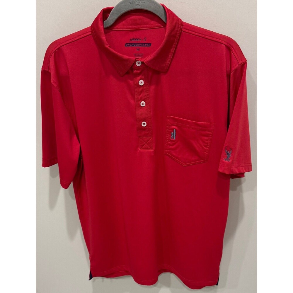 Phoenix Country Club 1899 - johnnie-O Golf Shirt - Men's Size Medium - Red